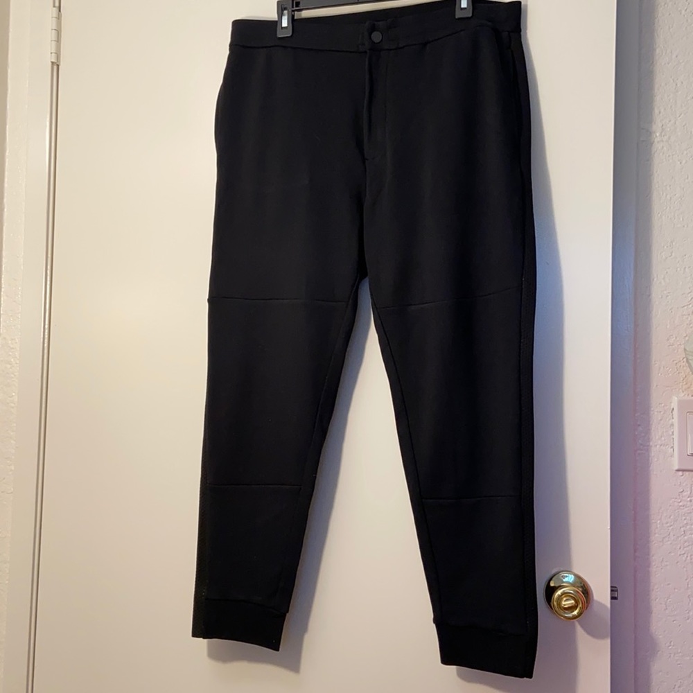 Armani Exchange Black Athletic Sweatpants